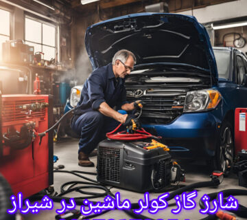 شارژ گاز گولر ماشین در شیراز